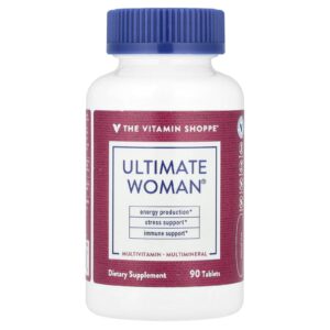 The Vitamin Shoppe Ultimate Woman® Multivitamínico e Multimineral 90 Comprimidos