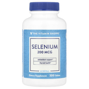 The Vitamin Shoppe Selênio 300 Comprimidos