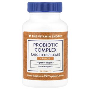 The Vitamin Shoppe Complexo Probiótico 4 Bilhões 90 Cápsulas Vegetais