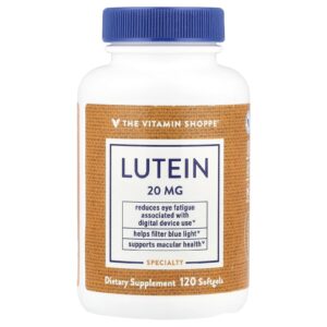 The Vitamin Shoppe Xantofila 20 mg 120 Cápsulas Softgel