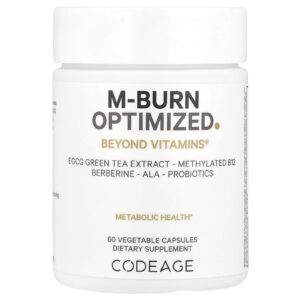 Codeage Otimizado para M-Burn 60 Cápsulas Vegetais