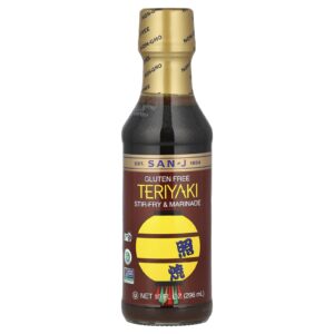 San-J Teriyaki Fritada e Marinada Sem Glúten 296 ml (10 fl oz)