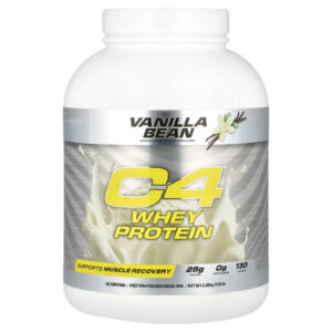 C4 / Cellucor Proteína Whey C4® Fava de Baunilha 228 kg (502 lb)