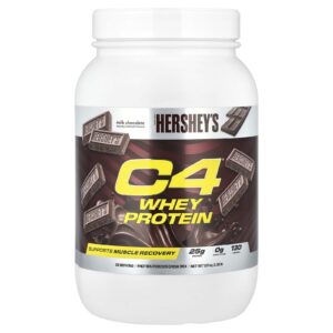 C4 / Cellucor Proteína Whey C4® Chocolate ao Leite da Hershey 101 kg (222 lb)