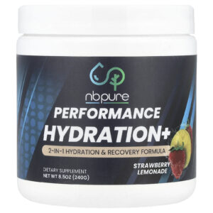NB Pure Performance Hydration+ Limonada de Morango 240 g (85 oz)
