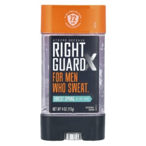 Right Guard Xtreme Defense Desodorante Antitranspirante Floresta da Primavera 113 g (4 oz)