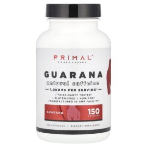 PrePrimal Guaraná 150 Cápsulas (500 mg por Cápsula)