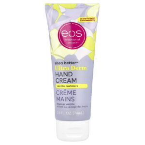 EOS Shea Better™ Creme para as Mãos Ultra Derm Cashmere de Baunilha 74 ml (25 fl oz)