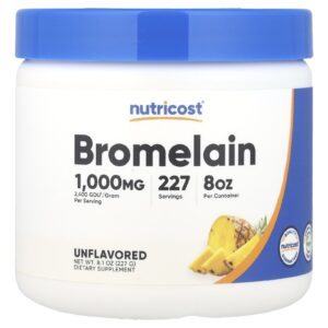 Nutricost Bromelina Sem Sabor 227 g (81 oz)