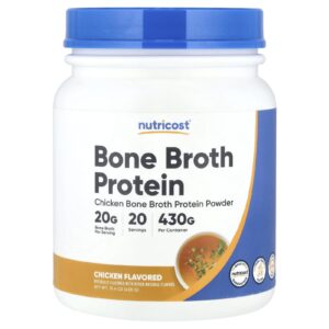 Nutricost Bone Broth Protein Frango 430 g (154 oz)