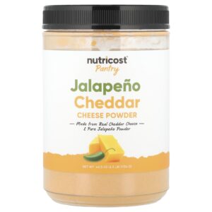 Nutricost Pantry Jalapeno e Queijo Cheddar em Pó 1.134 g (405 oz)