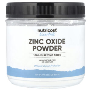 Nutricost Essential Óxido de Zinco em Pó 500 g (179 oz)