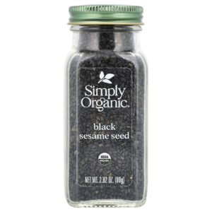 Simply Organic Semente de Gergelim Preto 80 g (282 oz)