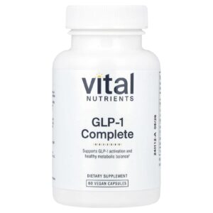 Vital Nutrients GLP-1 Completo 60 Cápsulas Veganas