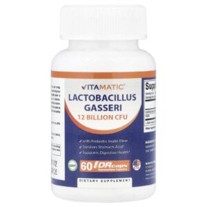 Vitamatic Lactobacillus Gasseri 60 Cápsulas de Hipromelose DRcaps®