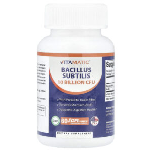 Vitamatic Bacillus Subtilis 60 Cápsulas de Hipromelose DRcaps®
