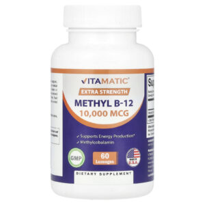 Vitamatic Metil B-12 10.000 MCG 60 Pastilhas
