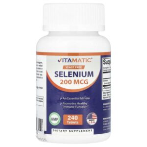 Vitamatic Selênio 200 mcg 240 comprimidos