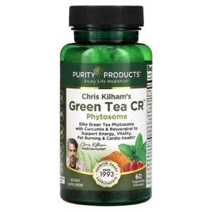 Purity Products Green Tea CR Fitossoma 60 Cápsulas Vegetarianas