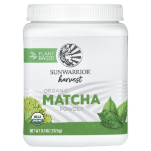 Sunwarrior Colheita Matcha Orgânico em Pó 3375 g (119 oz)