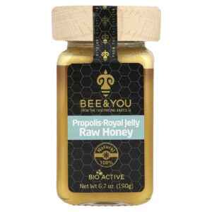 Bee & You Mel Cru Geleia Real de Própolis 190 g (67 oz)