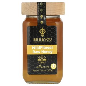 Bee & You Mel Cru da WildFlower 300 g (106 oz)