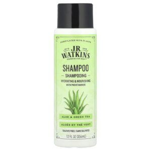 J R Watkins Shampoo Aloe e Chá Verde 354 ml (12 fl oz)