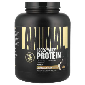 Animal 100% Whey Protein™ em Pó Sabor Cookies e Creme 181 kg (4 lb)