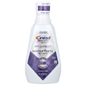 Crest 3D White Enxágue com Fluoreto Anticáries Brilho Sem Álcool 946 ml (32 fl oz)
