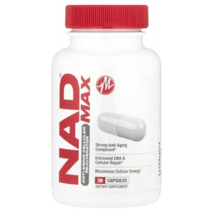 Metabolic Nutrition NAD MAX™ Rejuvenescedor Celular Antienvelhecimento 30 Cápsulas