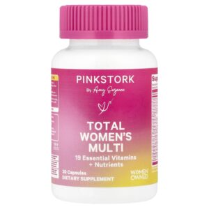 Pink Stork Multivitamínico Total para Mulheres 30 Cápsulas
