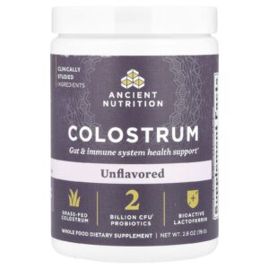Ancient Nutrition Colostro Sem Sabor 78 g (28 oz)