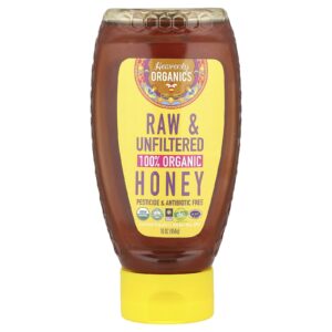 Heavenly Organics Mel 100% Orgânico Cru e Não Filtrado 454 g (16 oz)