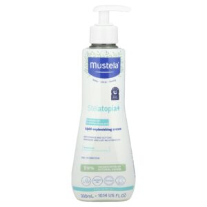 Mustela Family Stelatopia+ Creme Rejuvenescedor Pele Extremamente Seca a Propensa a Eczema 300 ml (1014 fl oz)