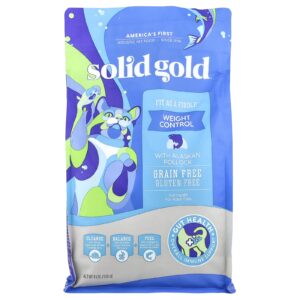 Solid Gold Fit As A Fittle™ Para Gatos Adultos Com Escamudo do Alasca 136 kg (3 lb)