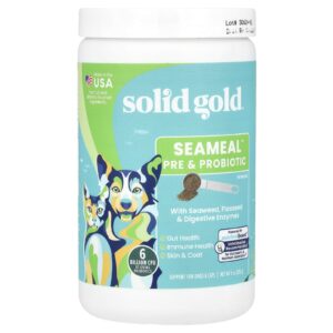Solid Gold Prebiótico e Probiótico SeaMeal™ Para Cães e Gatos 226 g (8 oz)