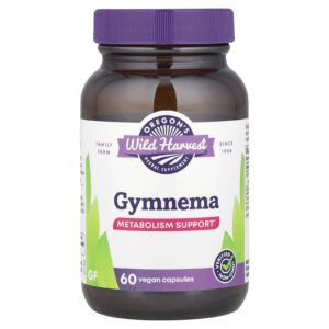 Oregons Wild Harvest Gymnema 60 Cápsulas Veganas