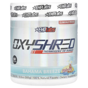 EHPlabs OxyShred Queimador de Gordura Termogênico Bahama Breeze 300 g (106 oz)