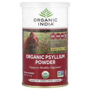 Organic India Psílio Orgânico em Pó 170 g (6 oz)