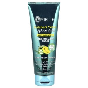 Mielle Espuma de Hidratação Profunda para Cachos Para Cabelos Secos e Desidratados Melão Kalahari e Babosa 221 g (75 oz)