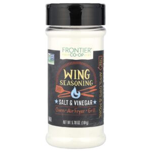 Frontier Co-op Tempero para Asas Sal e Vinagre 164 g (578 oz)