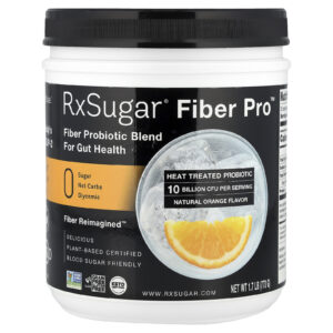 RxSugar Fiber Pro™ Laranja Natural 770 g (17 lb)