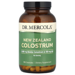 Dr. Mercola Colostro da Nova Zelândia 180 Cápsulas