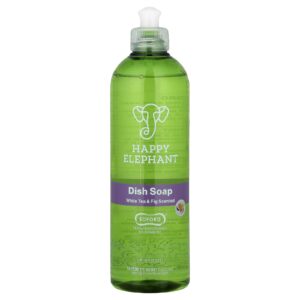 Happy Elephant Detergente de Cozinha Chá Branco e Figo 047 l (16 fl oz)