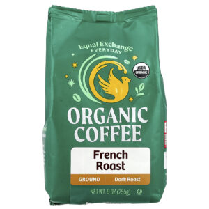 Equal Exchange Café Orgânico Torra Francesa Moído Torra Escura 255 g (9 oz)