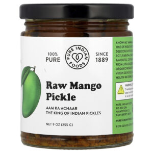 Pure Indian Foods Pickle de Manga Crua 255 g (9 oz)