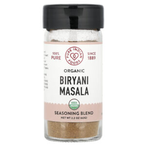 Pure Indian Foods Biryani Masala Orgânico 62 g (22 oz)