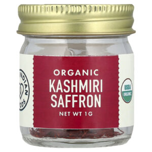 Pure Indian Foods Açafrão da Caxemira Orgânico 1 g