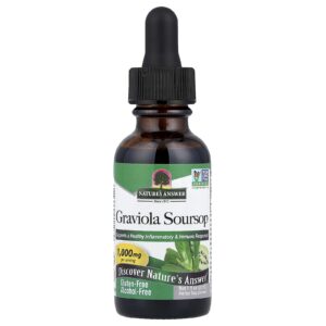 Natures Answer Graviola Soursop 1.000 mg 30 ml (1 fl oz)