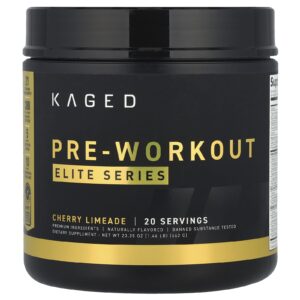 Kaged Elite Series Pré-Treino Limonada Siciliana de Cereja 662 g (146 lb)